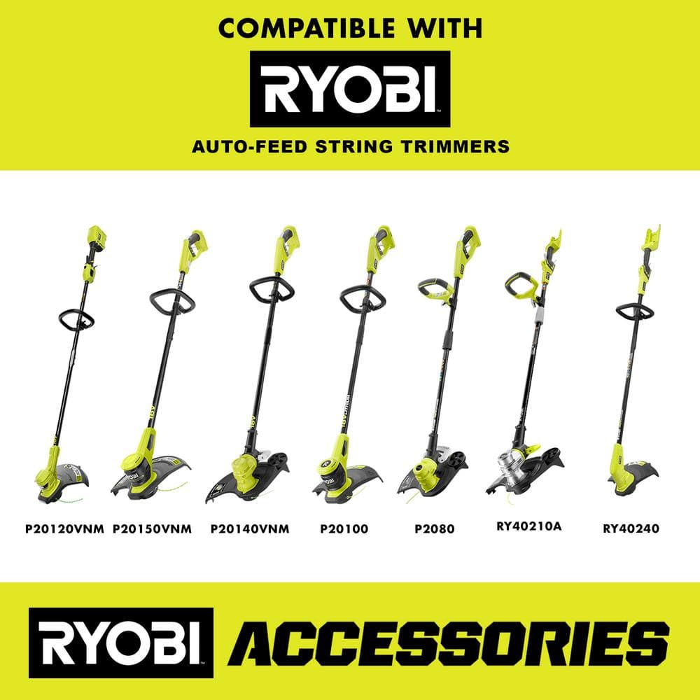 RYOBI Replacement Twisted 0.080 in. Auto Feed Line Spools (3-Pack) AC80RL3