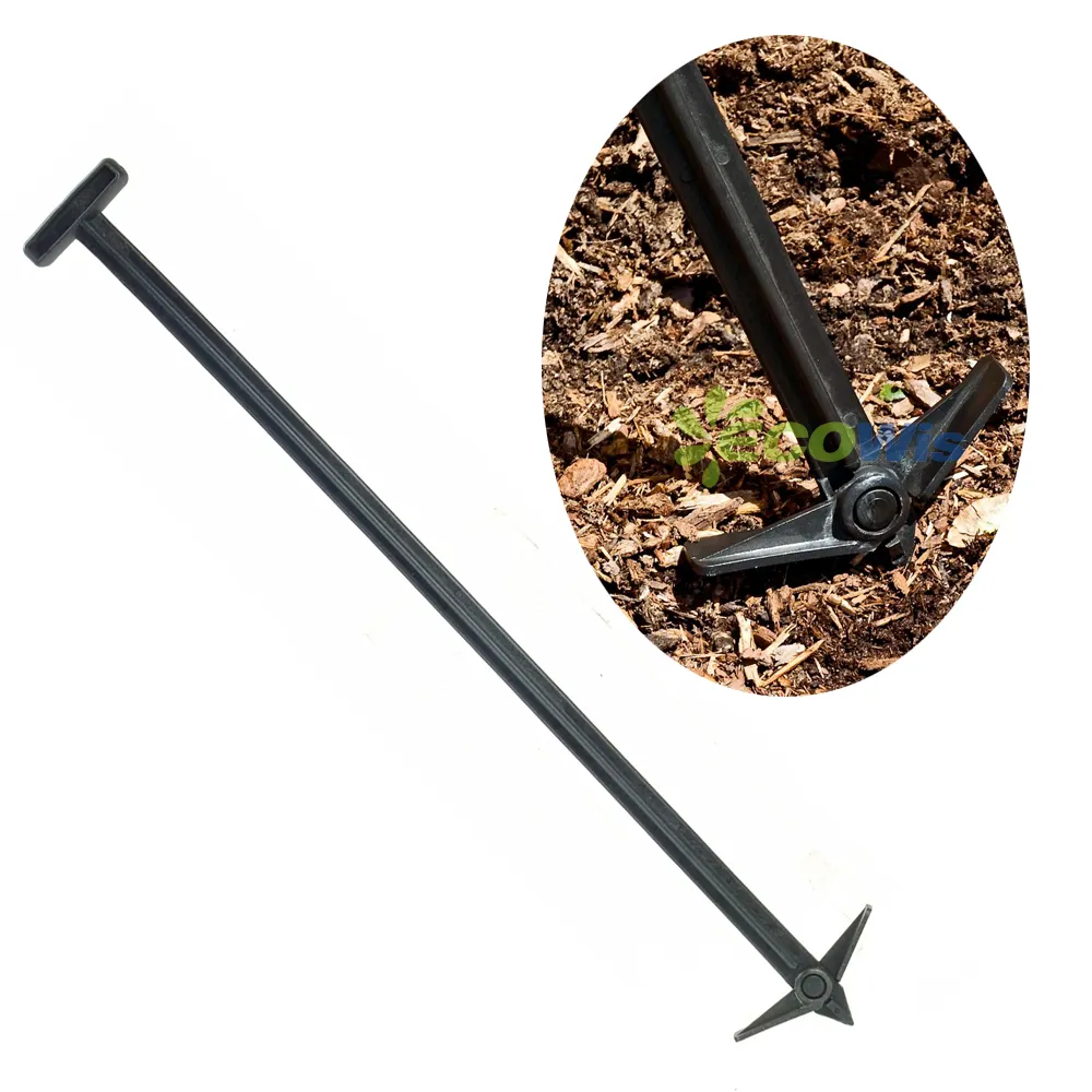 Hot selling Stylish Garden Tool Garden Compost Spreader Turner Tool Stick Composting Mixing Compost Bin Manure Aerator Tools