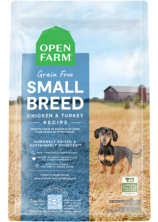 Open Farm Grain-Free Small Breed Chicken and Turkey Recipe Dog Food