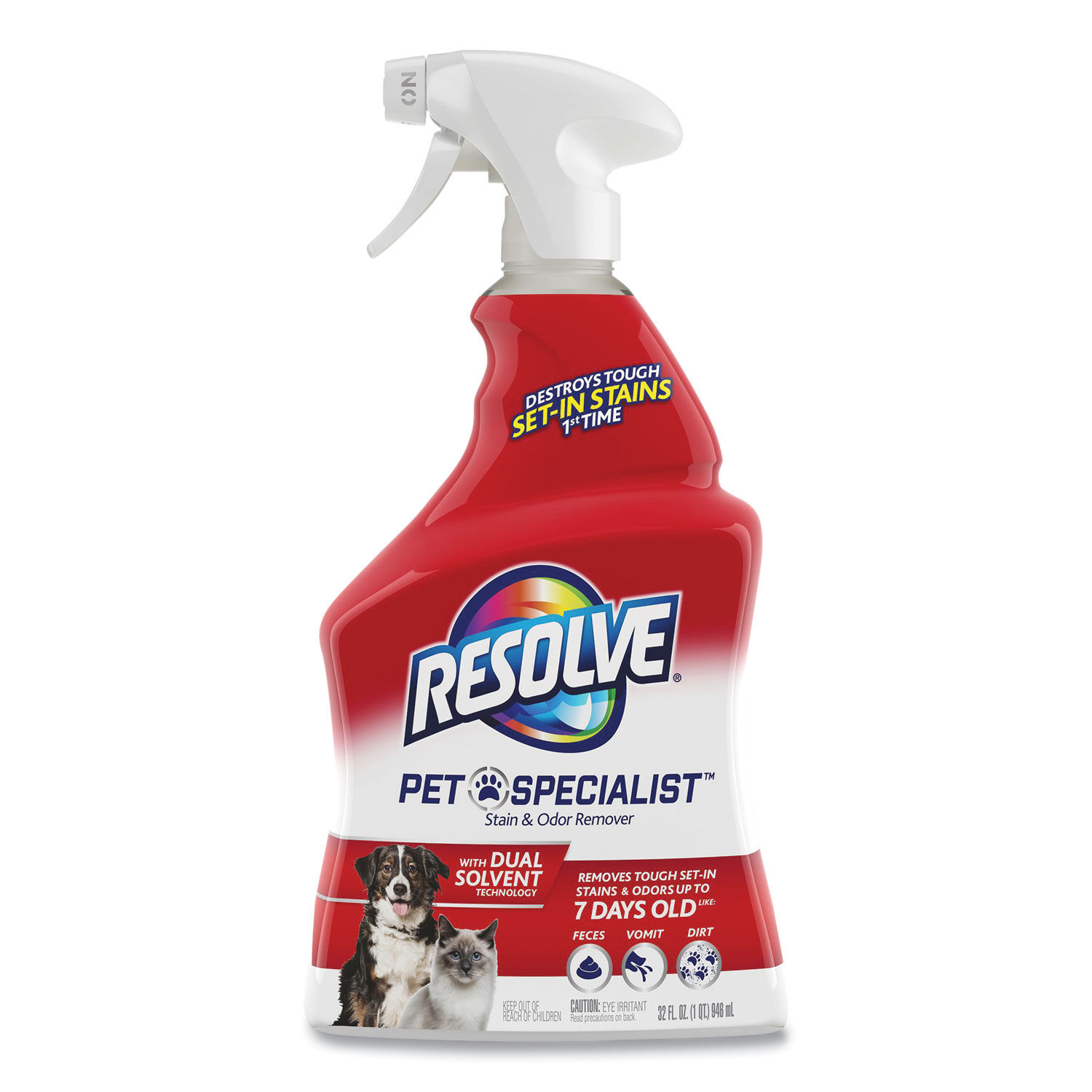 Pet Specialist Stain and Odor Remover by RESOLVEandreg; RAC99850CT