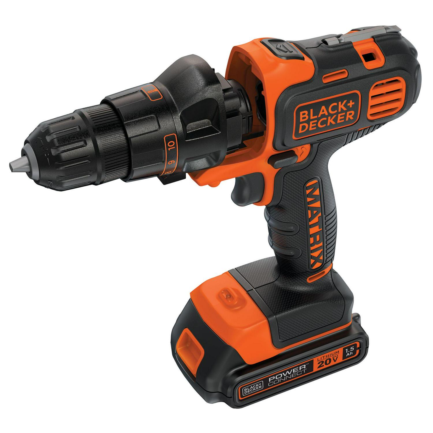 BLACK+DECKER 20V MAX Matrix Cordless Drill/Driver