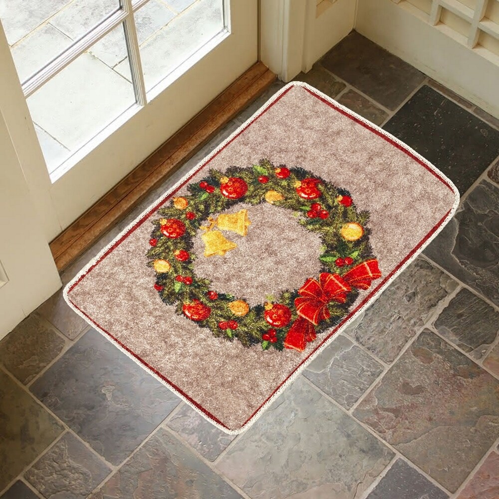 Modesa Christmas Themed Non Slip Floor/Kitchen Mats   20\