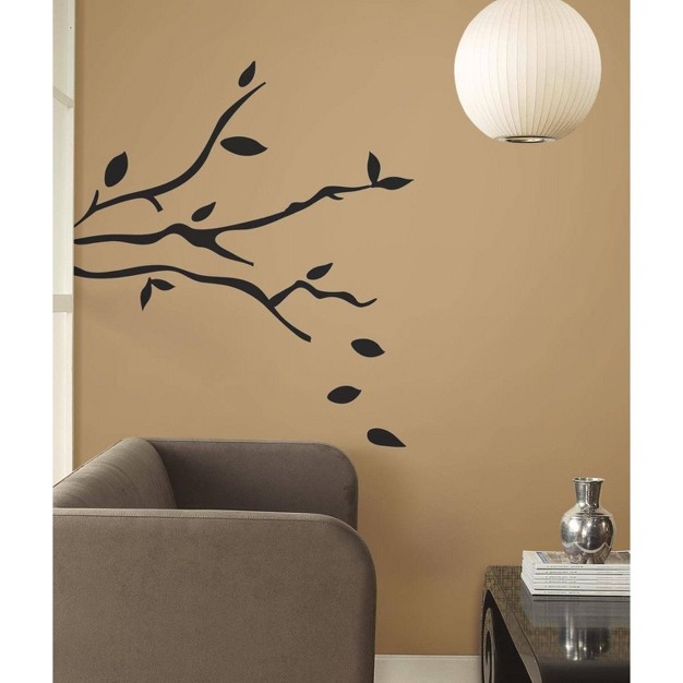 Tree Branches Peel And Stick Wall Decal Black Roommates