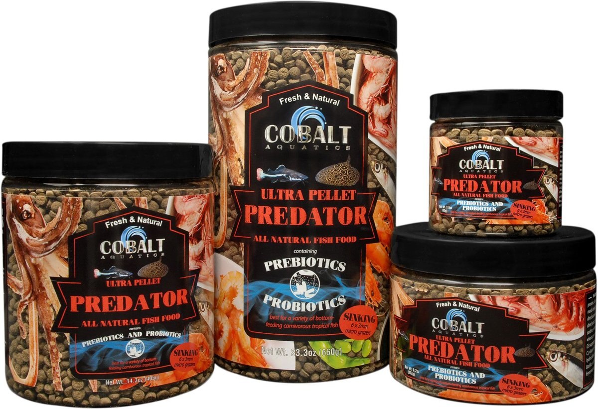 Cobalt Aquatics Ultra Predator Micro Grazer Sinking Fish Food