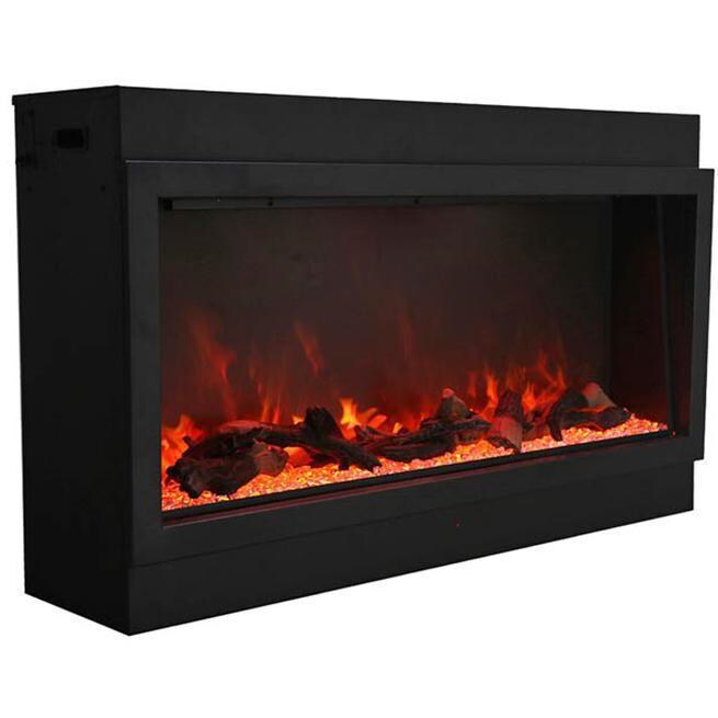 Amantii Panorama Series Extra Slim Smart 60-Inch Built-In Electric Fireplace