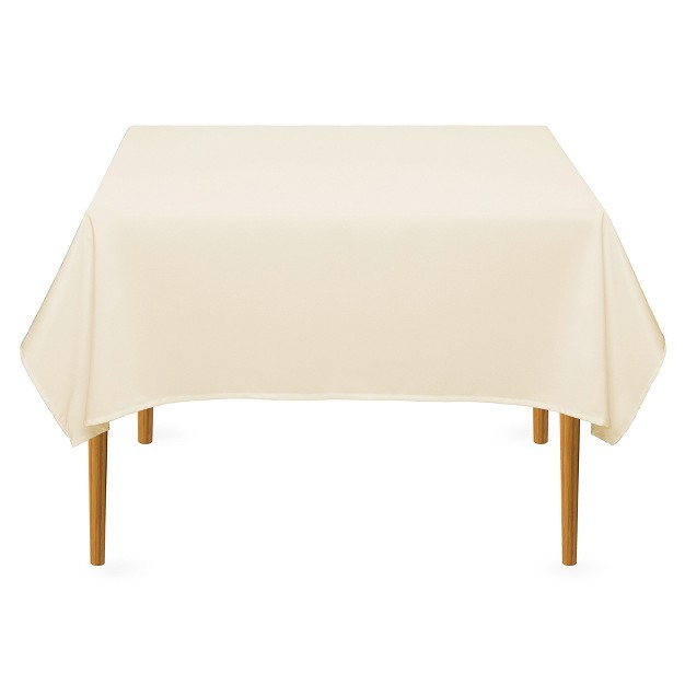 Lann x27 s Linens 20 pack Polyester Fabric Tablecloth For Wedding Banquet Restaurant 54 Inch Square