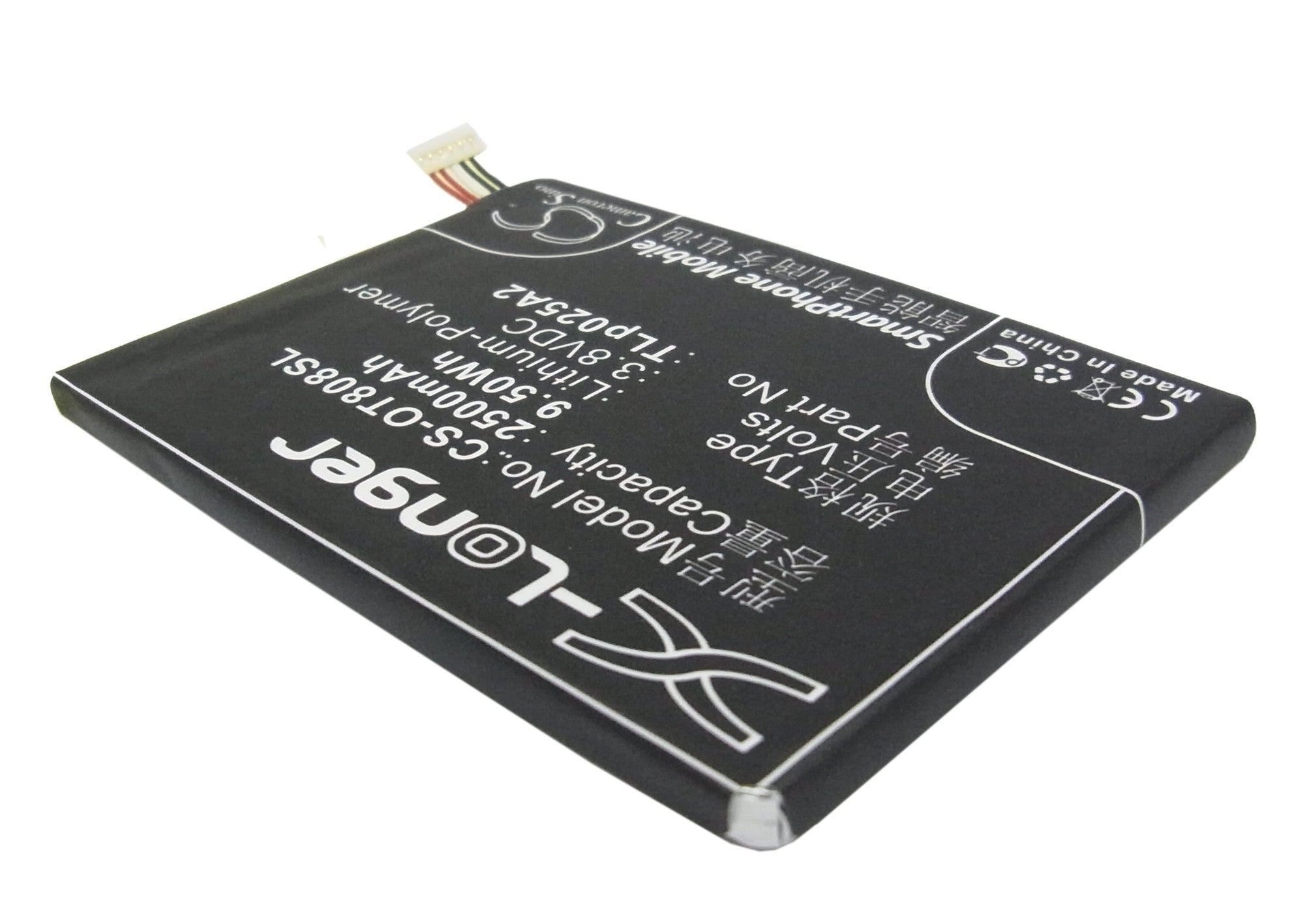 Alcatel 7046T 7048 7048A 7048W 7048X A846L Go Play Replacement Battery BatteryClerkcom Mobile Phone