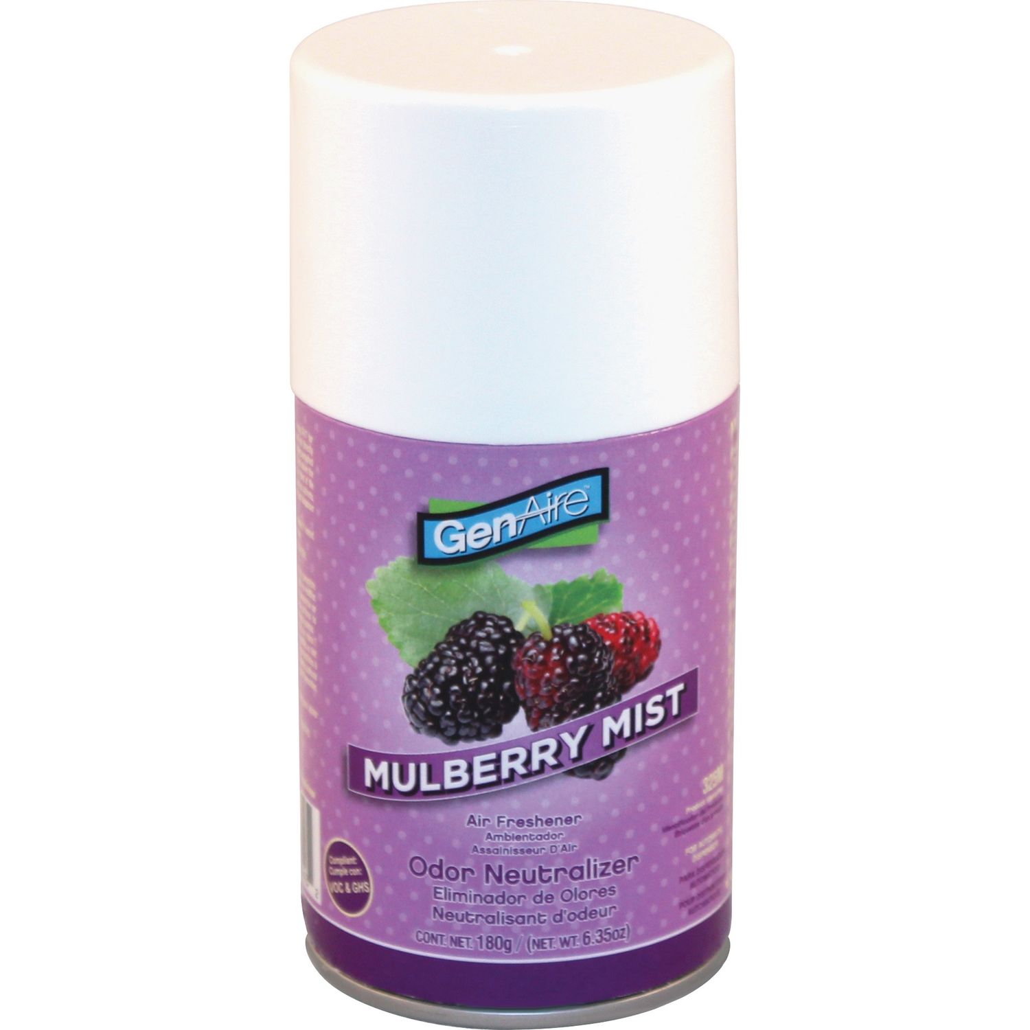 Freshener Metered Aerosol 7.0 oz Mulberry Mist by Impact Products IMP325M