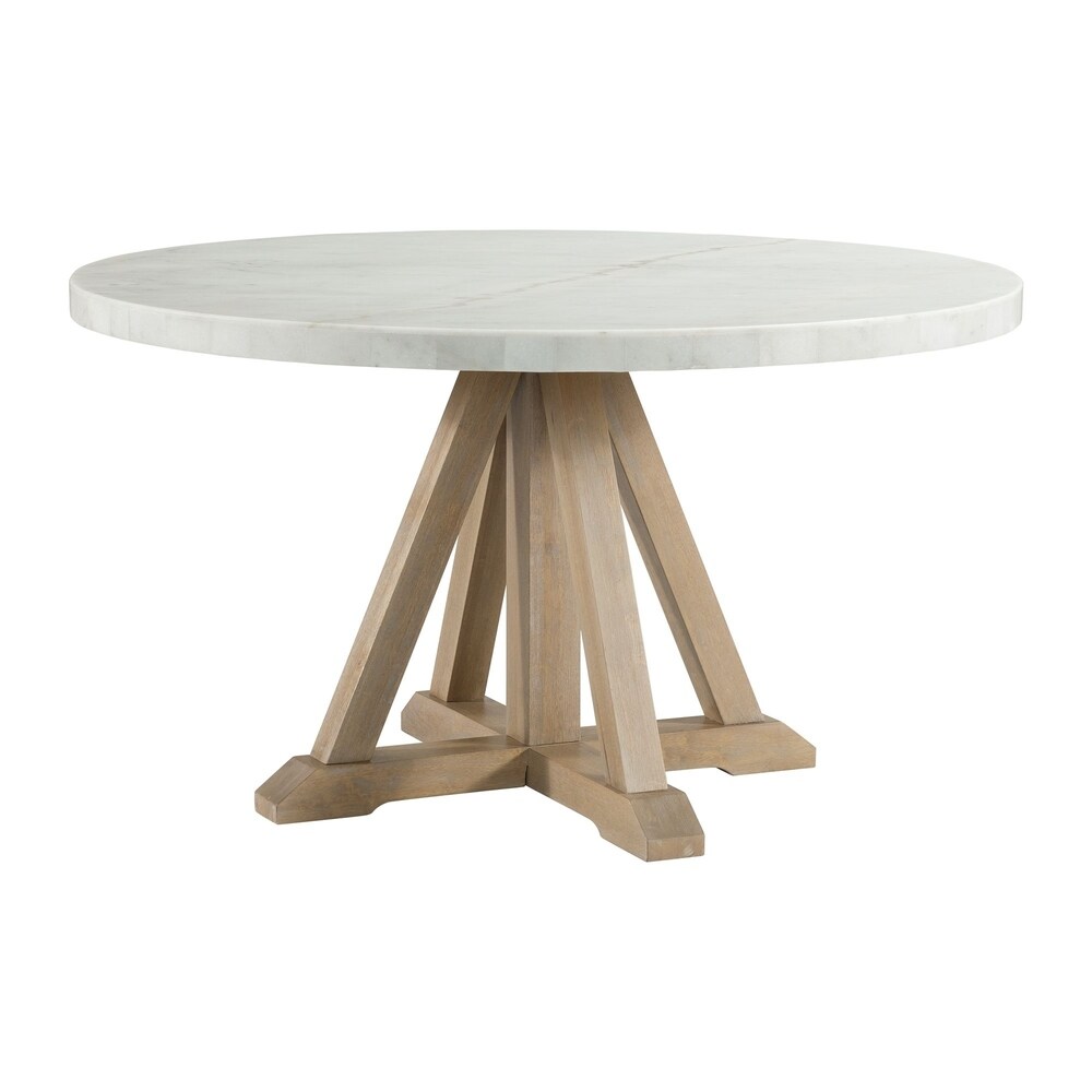 Picket House Furnishings Liam Round Dining Table   N/A