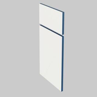 Contractor Express Cabinets Arlington Vessel Blue Shaker Stock Assembled Plywood Base Kitchen Cabinet Blind Corner Left 36 in. x 34.5 in. x 24 in. BBCU42L-XVB