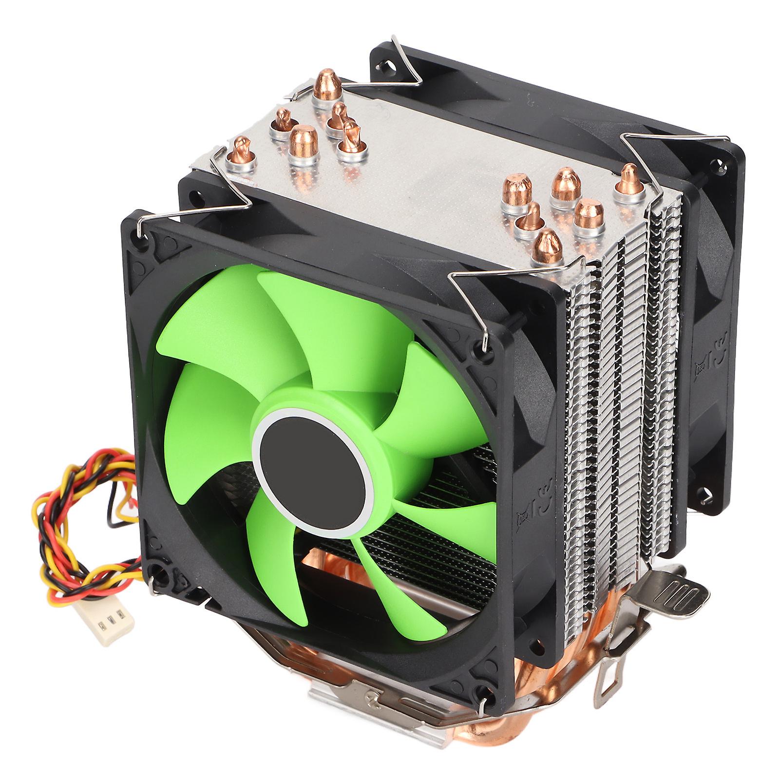 Cpu Cooler Direct Contact Technology Precise Airflow Low Noise Excellent Heat Dissipation Six Tubes Cpu Fan For Celeronpdual Fan