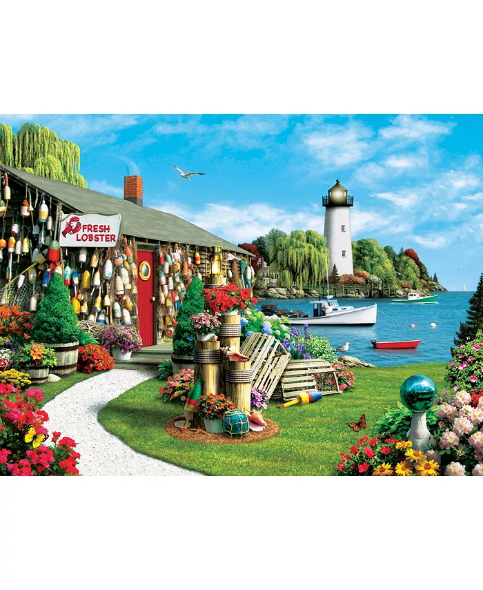 MasterPieces Puzzles Memory Lane - Lobster Bay 300 Piece Puzzle By Alan Giana