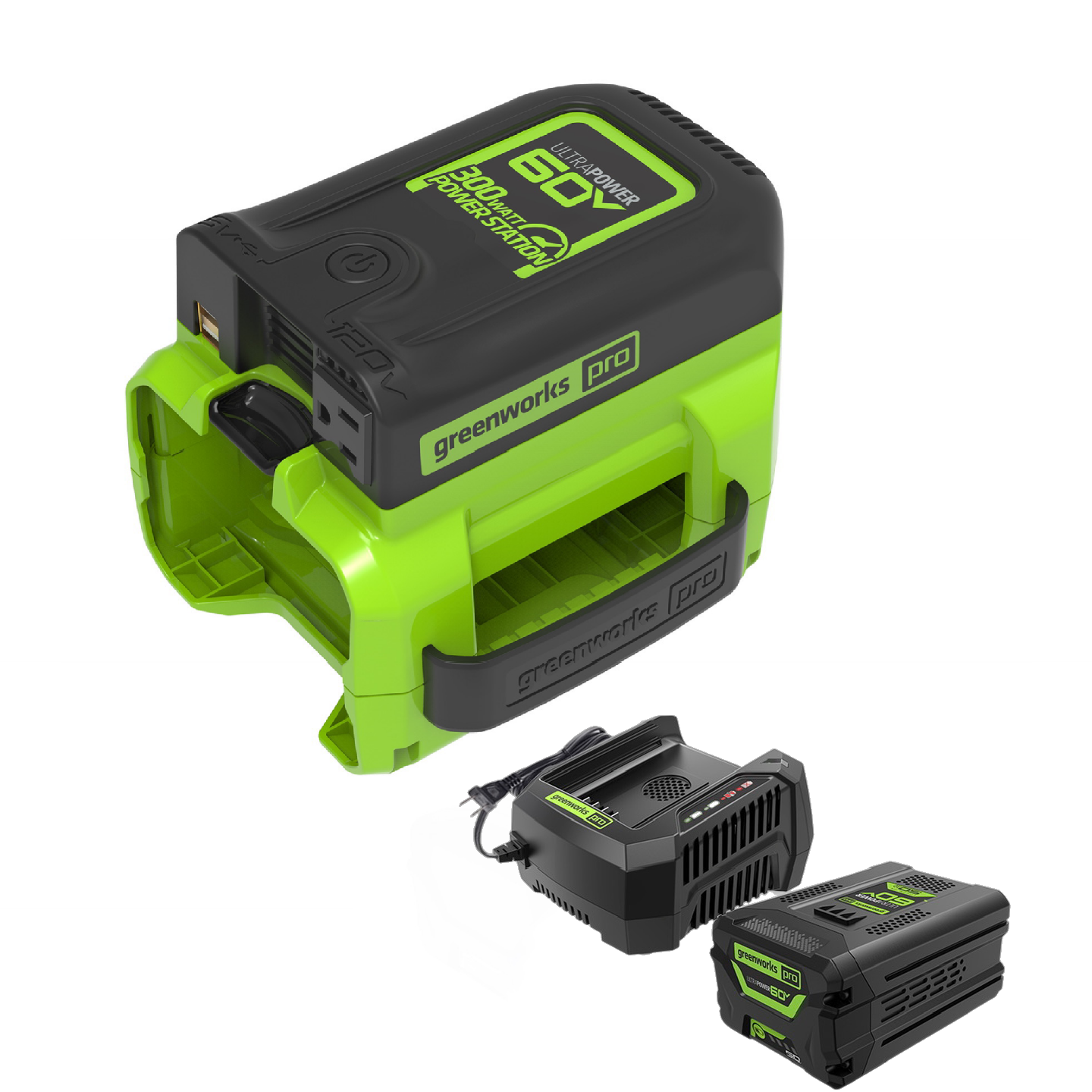 60V 300 Watt Power Inverter | Greenworks Tools