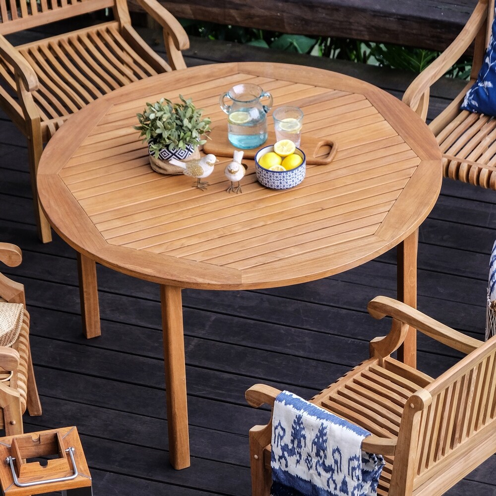 Cambridge Casual Chara Teak Wood Outdoor Dining Table