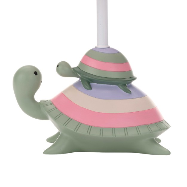 Lambs amp Ivy Sea Dreams Turtles Nursery Lamp With Shade amp Bulb Pink