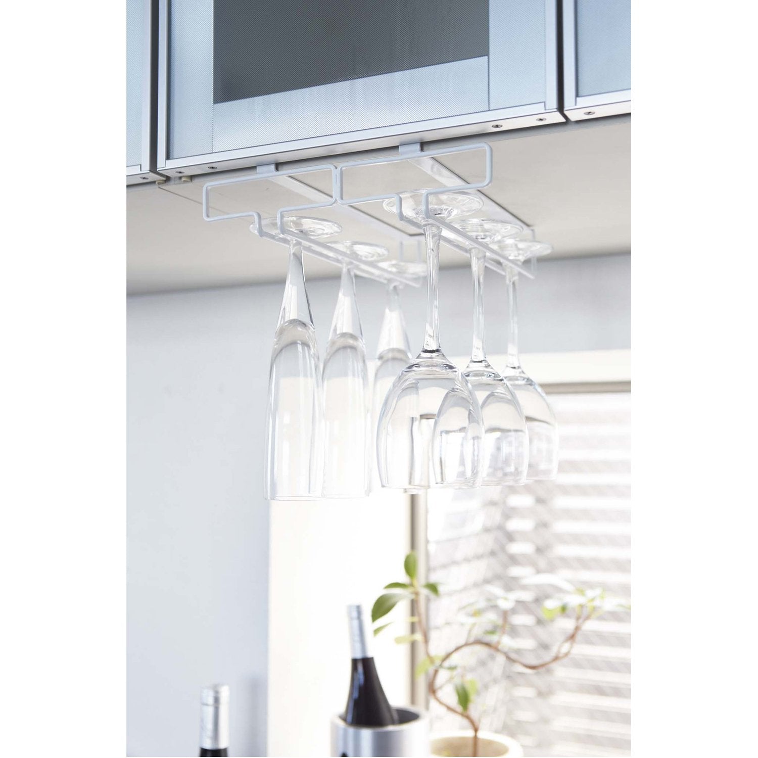 Tower Under Shelf Stemware Rack in Various Colors