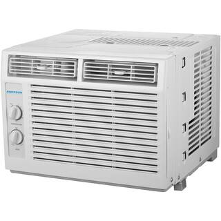 EQK 5000 BTU 115V Window AC with Mechanical Controls Rooms up to 150 Sq. Ft. Quiet Operation Auto-Restart Washable Filter EARC5MD1