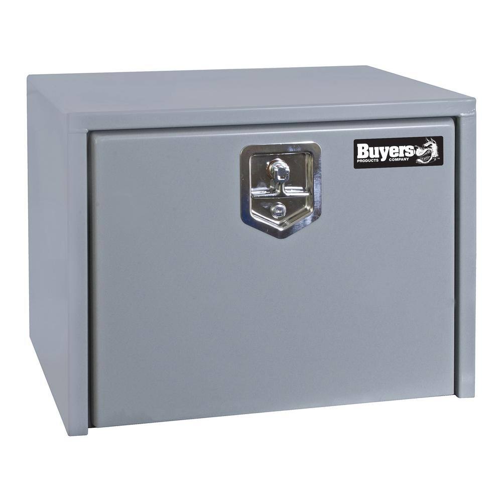 Buyers Products Company 18 in. x 18 in. x 24 in. Primed Steel Underbody Truck Tool Box 1702900