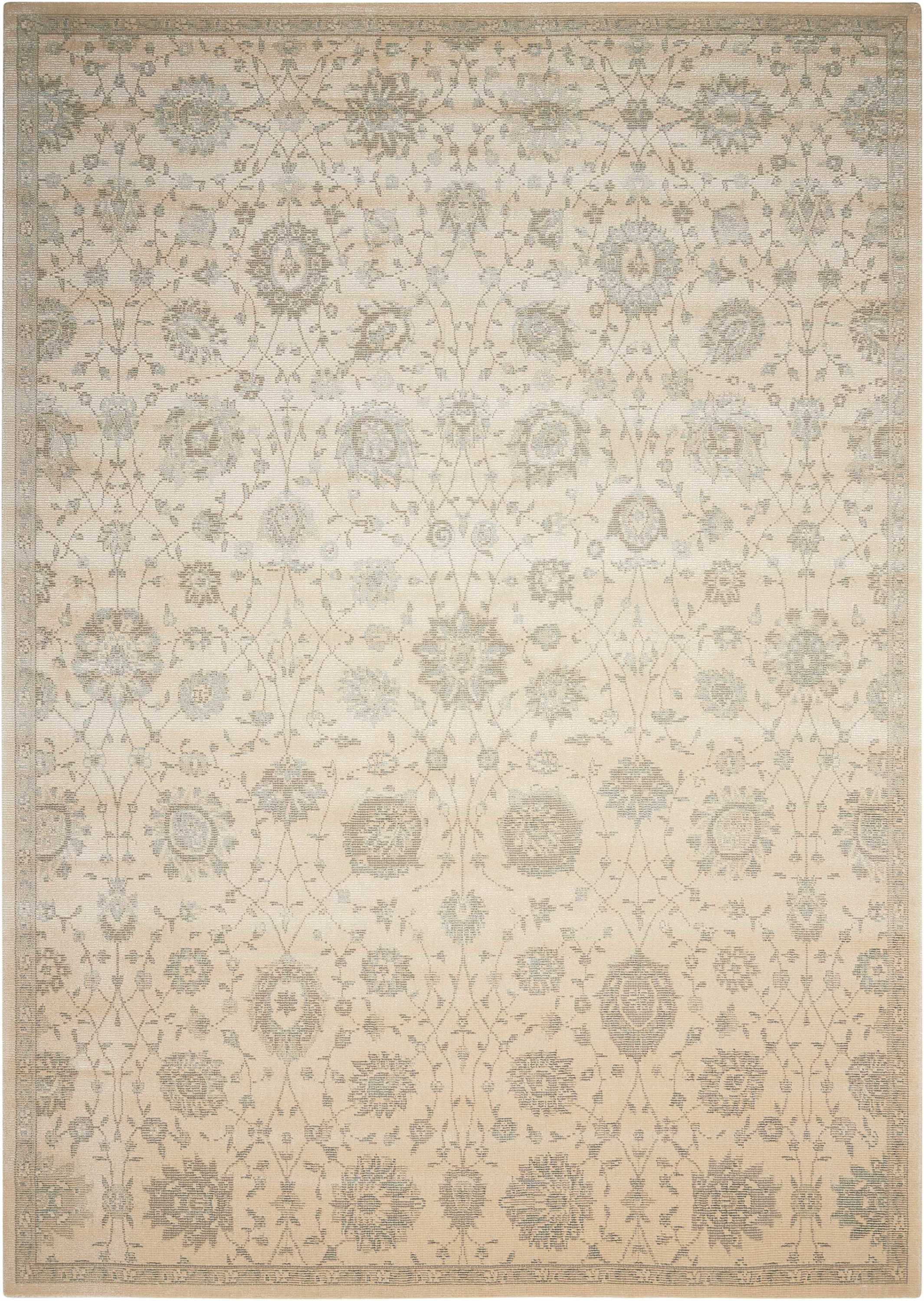 Luminance Hand Loomed Cream Rug