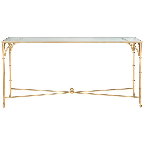 SAFAVIEH Maurice Gold Console Table - 63