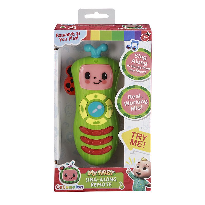 My First Cocomelon Sing Along Remote Interactive Baby Toy