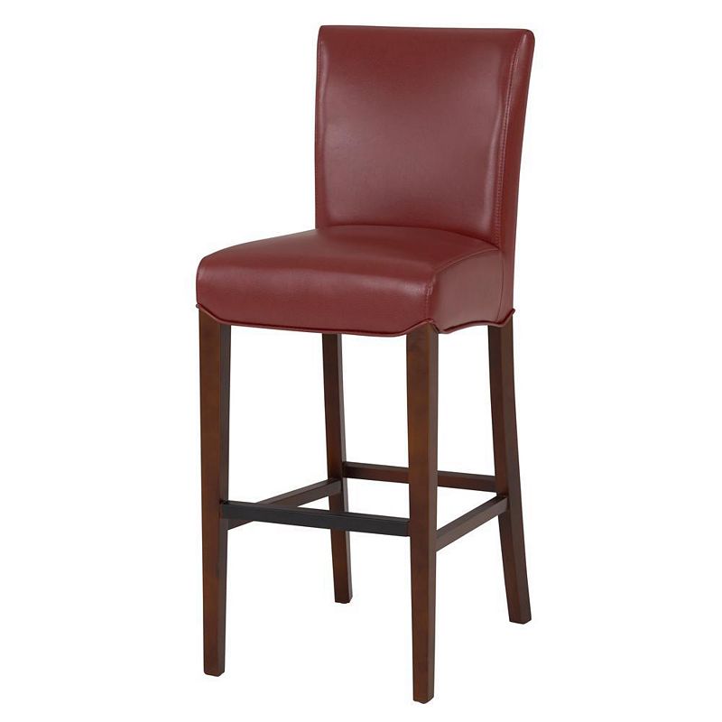 New Pacific Direct Milton Bonded Leather Counter Stool