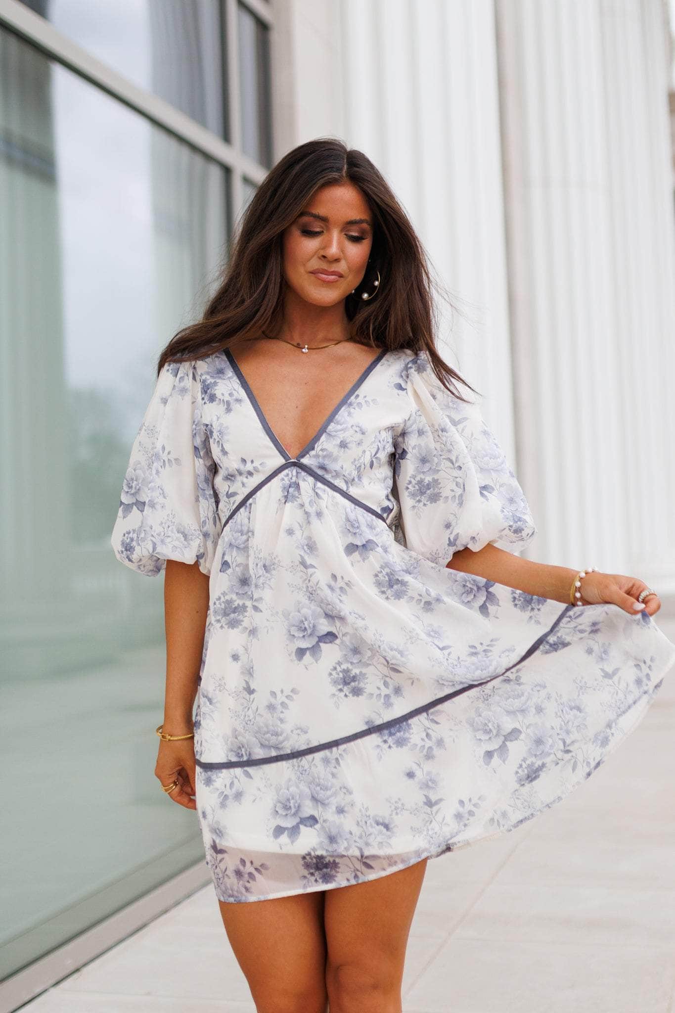 Blossom Blues Dress