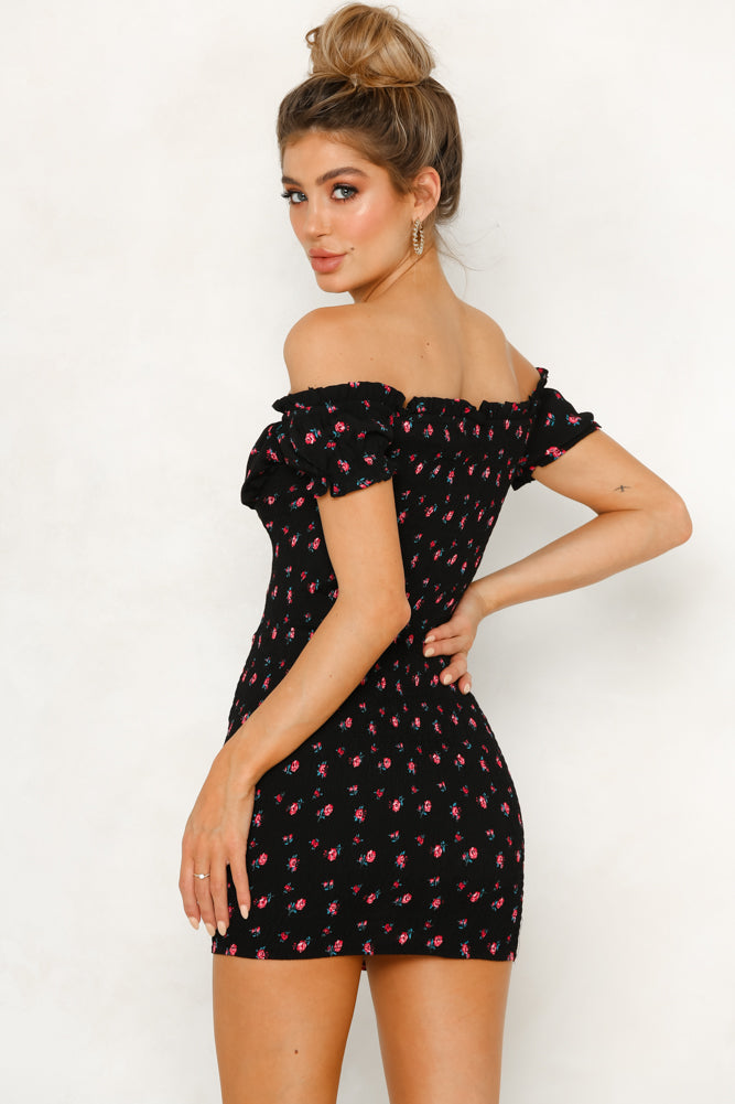 La Paloma Dress Black