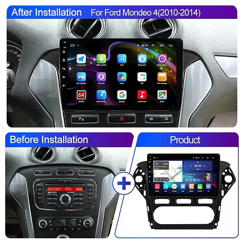 Android 11 2 din Car Radio Multimedia Video Player For Ford Mondeo 4 mk4 2010-2014 autoradio Carplay