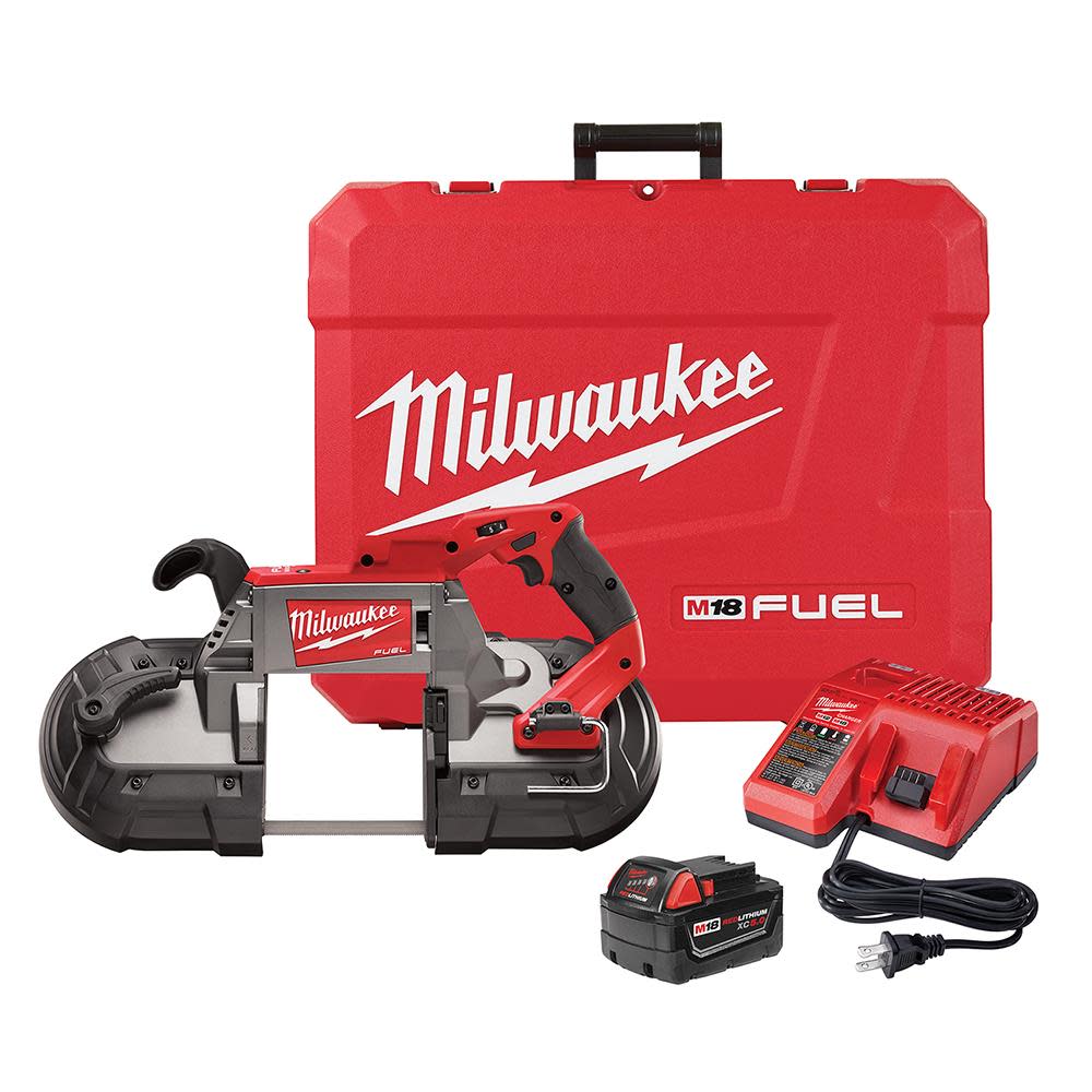 Milwaukee M18 FUEL Deep Cut Band Saw - 1 Battery Kit 2729-21 from Milwaukee