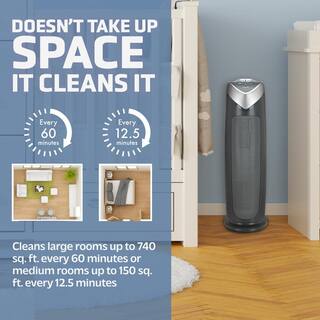 GermGuardian Air Purifier with HEPA Filter and Odor Reduction 22 in. Tower AC4820 AC4820