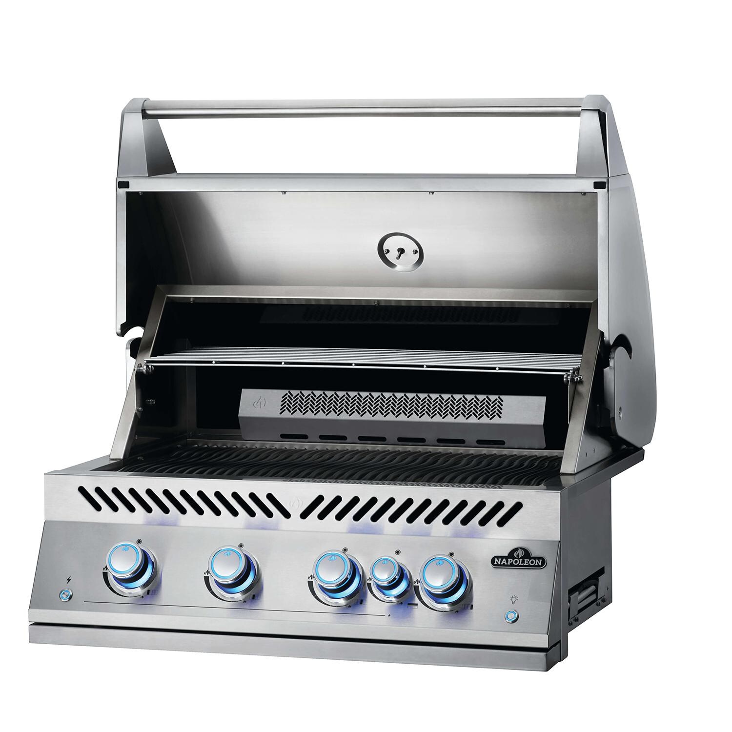 Napoleon Built-In 700 Series 32-Inch Natural Gas Grill w/ Infrared Rear Burner and Rotisserie Kit