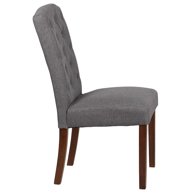 Flash Furniture Hercules Grove Park Tufted Parsons Dining Chair