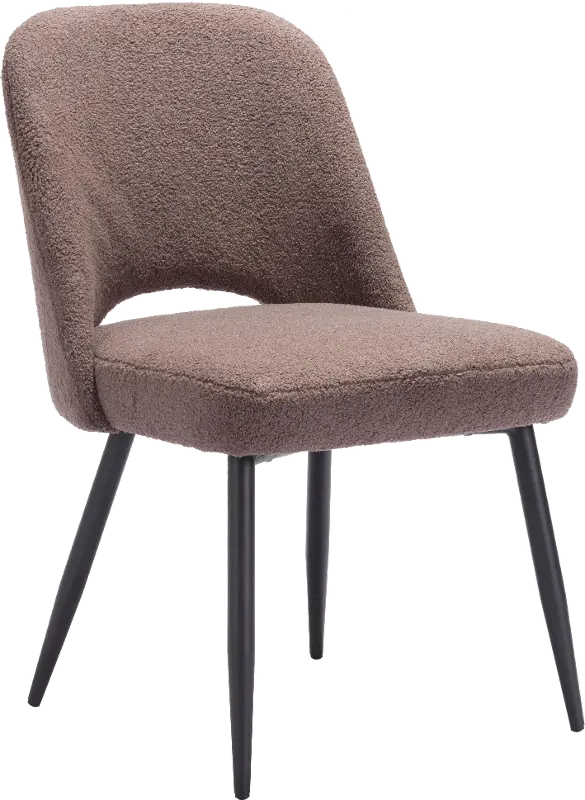 Teddy Brown Dining Chair， Set of 2