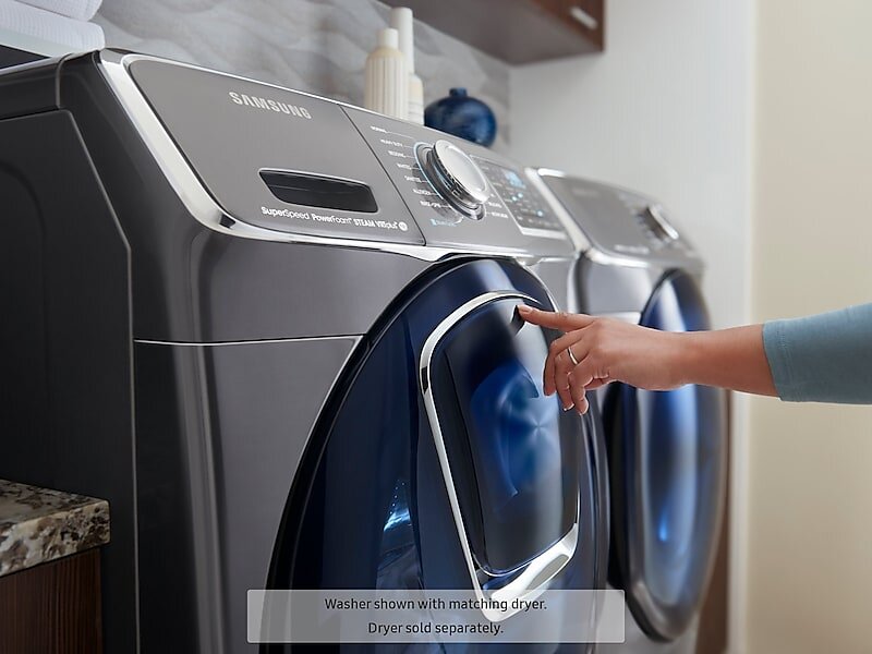 Samsung WF45K6500AV 4.5 Cu. Ft. Smart Front Load Washer With Addwash™ In Black Stainless Steel