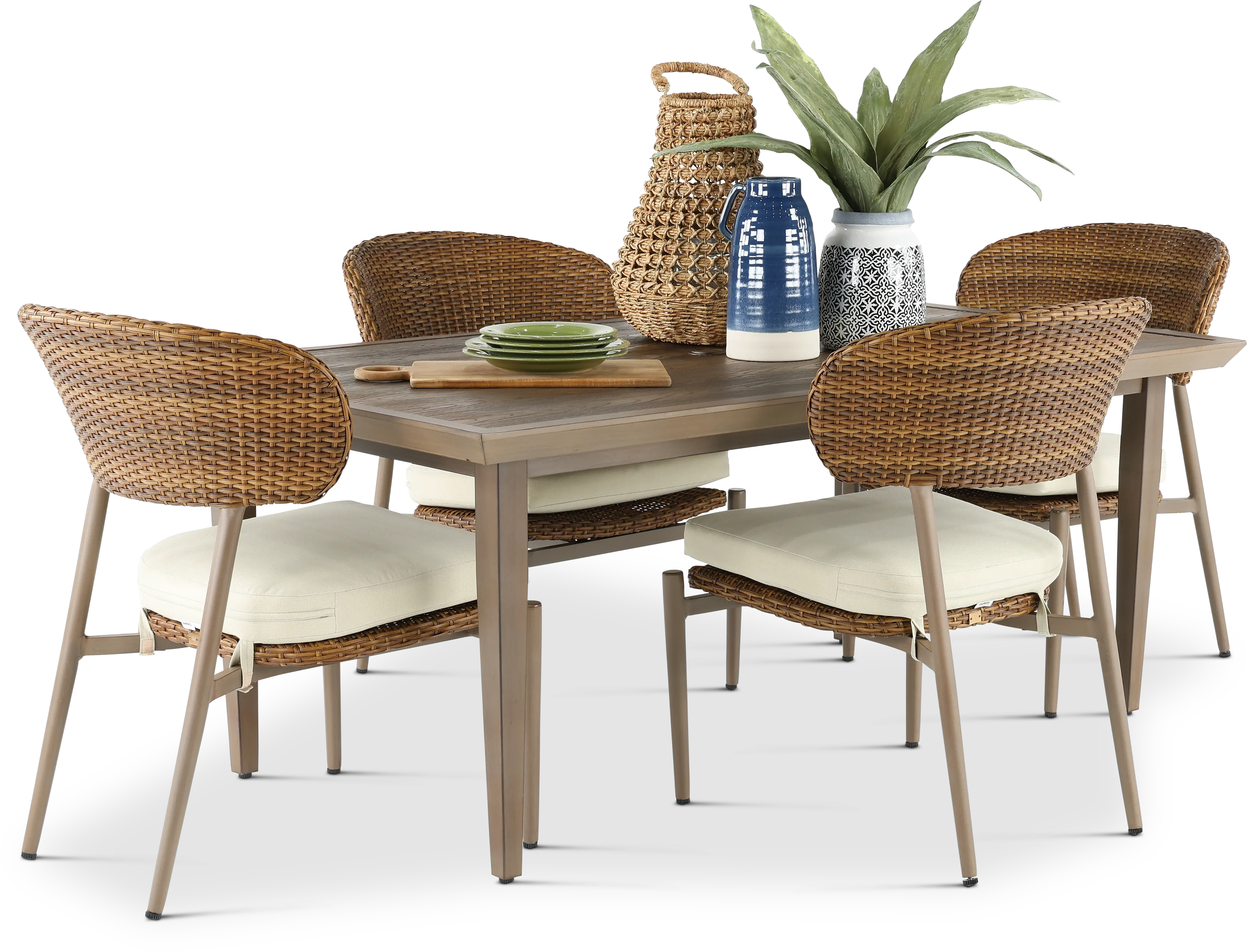 Drew and Jonathan Home Skyview 5 Piece Patio Dining Set