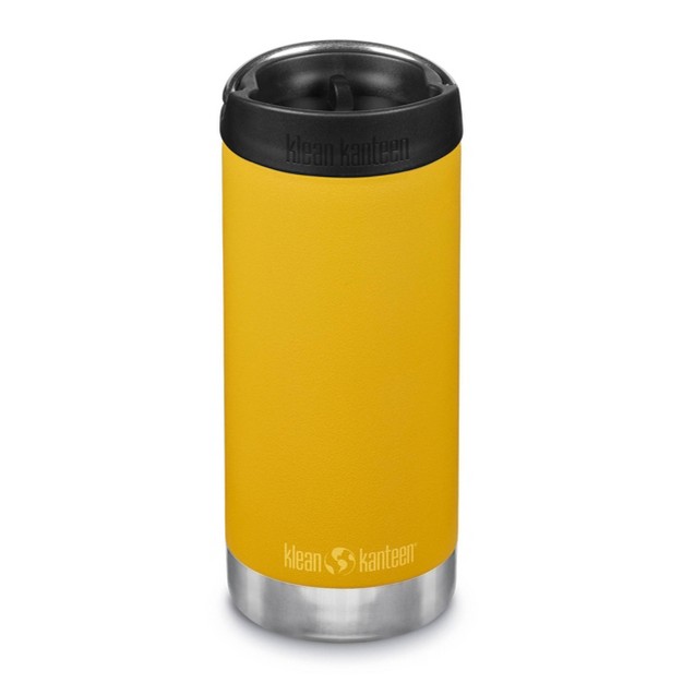 Klean Kanteen 12oz Tkwide Insulated Stainless Steel With Caf Cap