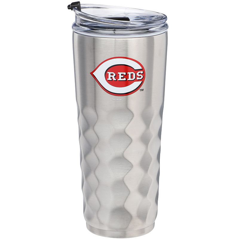 Cincinnati Reds 32oz. Stainless Steel Diamond Tumbler