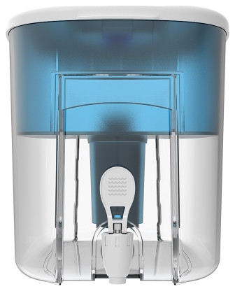 Drinkpod Ultra Premium Alkaline Water Dispenser With 3 Filters  Blue   Modern   Water Filtration Systems   by Drinkpod USA  Houzz