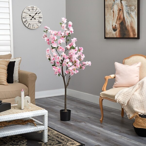 5' Cherry Blossom Artificial Tree