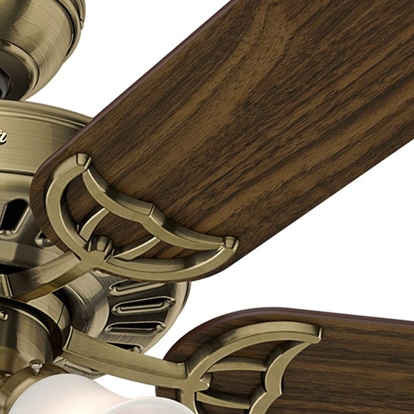 52 inch Studio Series New Bronze Ceiling Fan with LED Light Kit and Pull Chain Shopping - The Best Deals on Ceiling Fans | 41562994