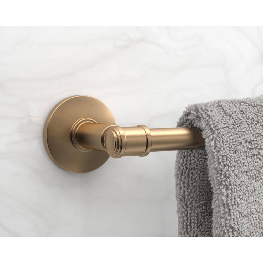 Glacier Bay Parsons 18in Towel Bar in Brushed Gold BTH-018-225-BG