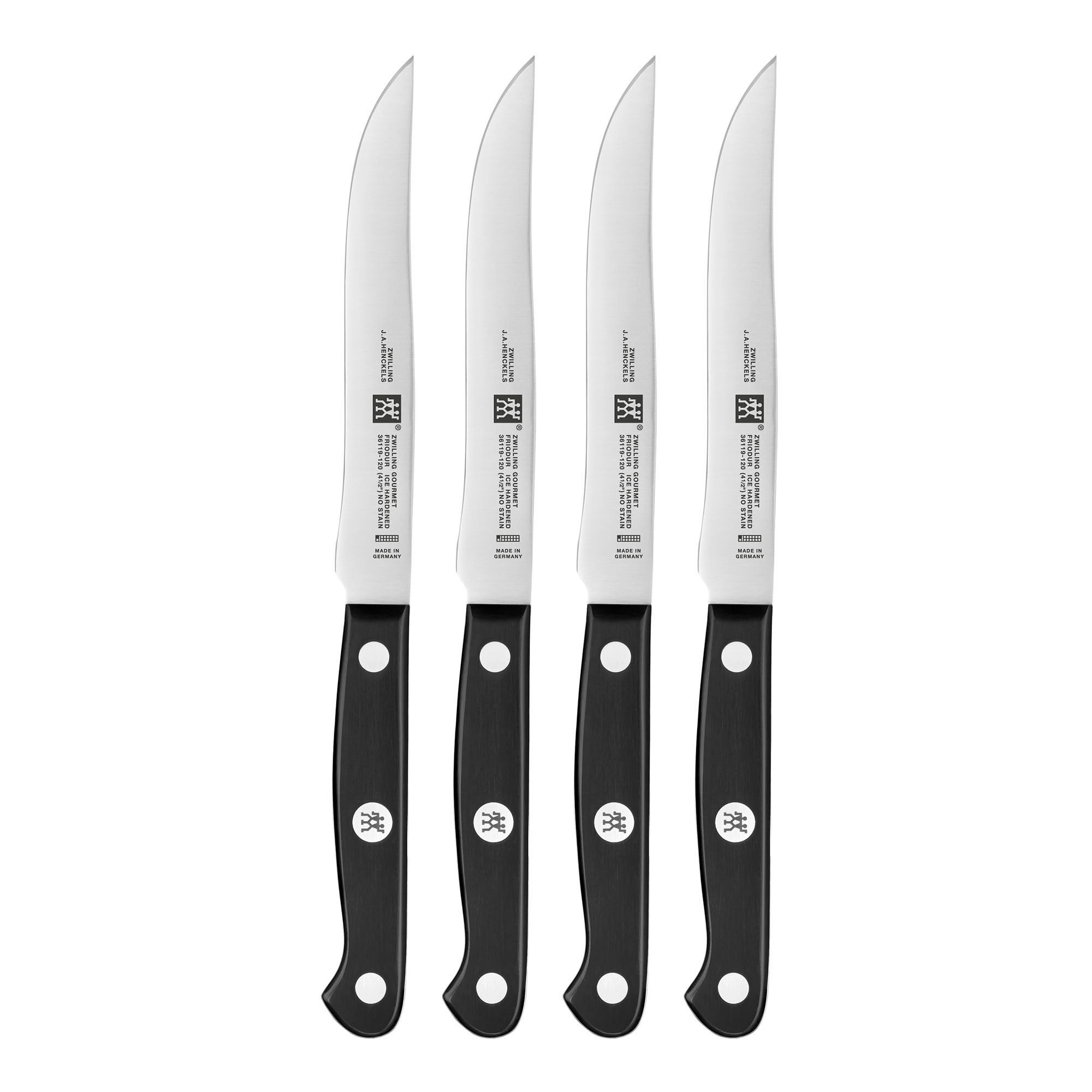 ZWILLING Gourmet 4-pc Steak Knife Set - Stainless Steel