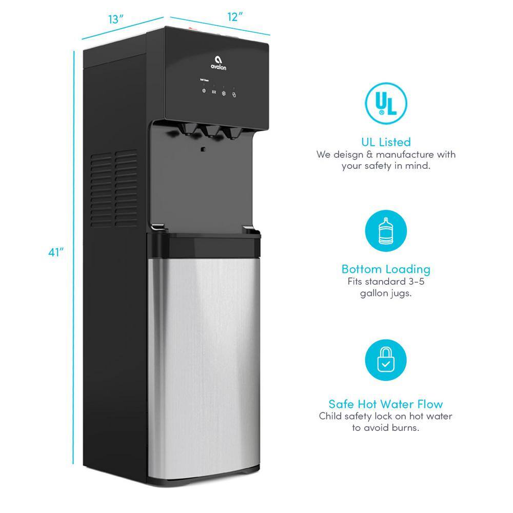 Avalon A4BLWTRCLR Bottom Loading Water Cooler Dispenser