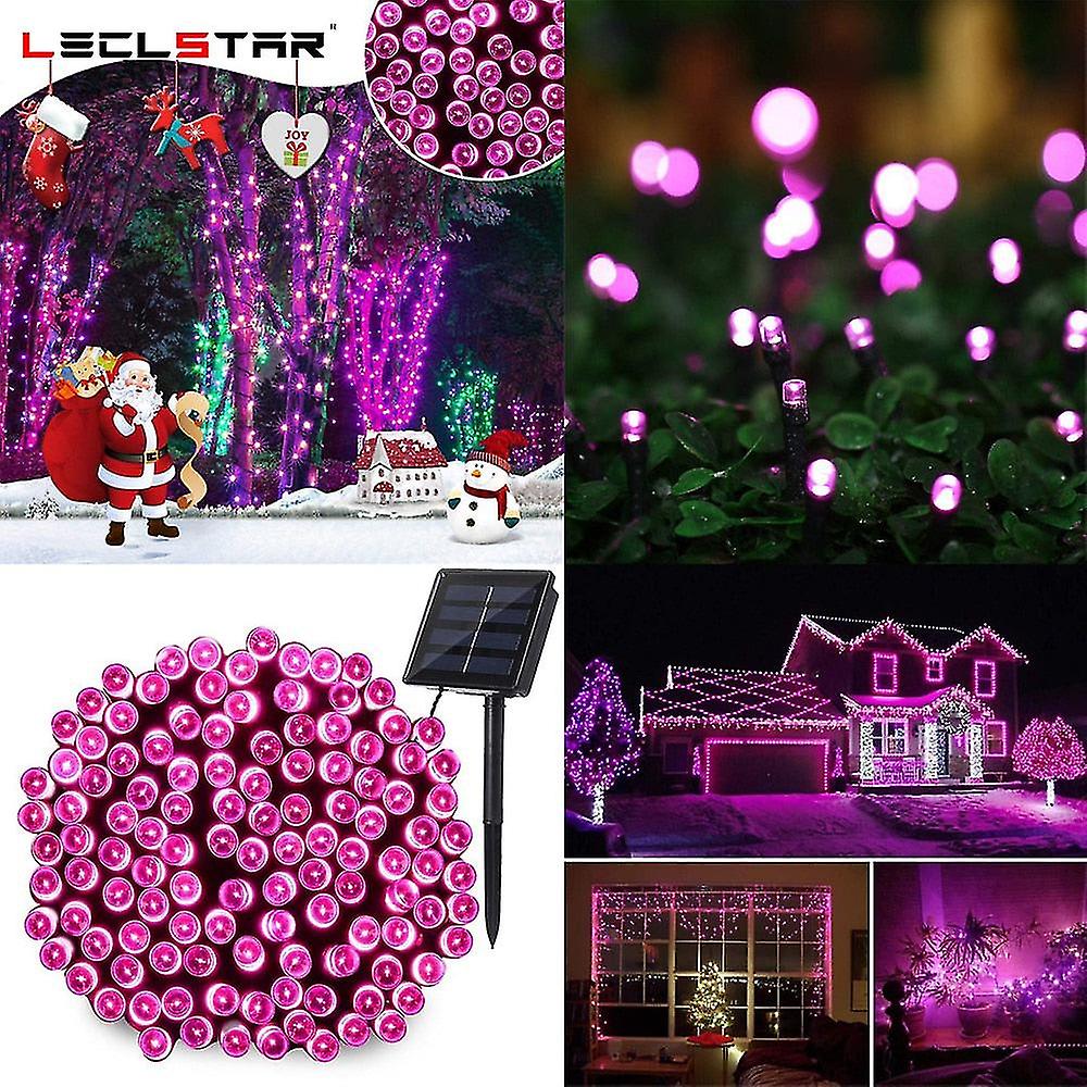 50/100/300 Led Solar Fairy Lights Outdoor Garden Waterproof Street Garland Houses Christmas Decorations String Light Strip Chain