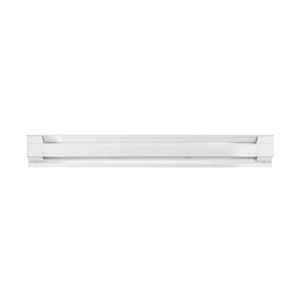 Cadet 60 in. 240208-volt 1250937-watt Electric Baseboard Heater in White 5F1250W