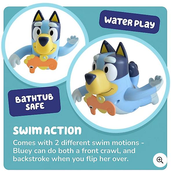 Tomy toomies swimming bluey bath toy