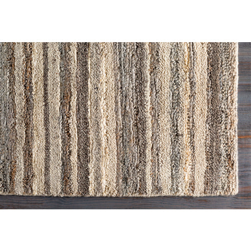 Petra  Modern Jute Grey Rug