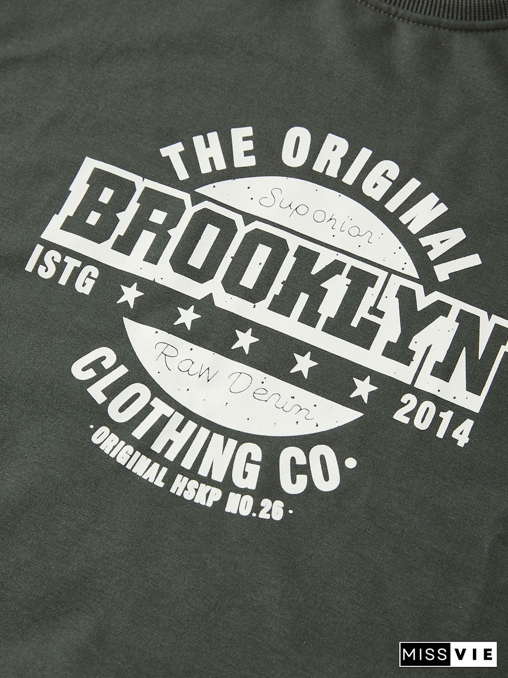 Brooklyn Graphic Crew Sweatshirt