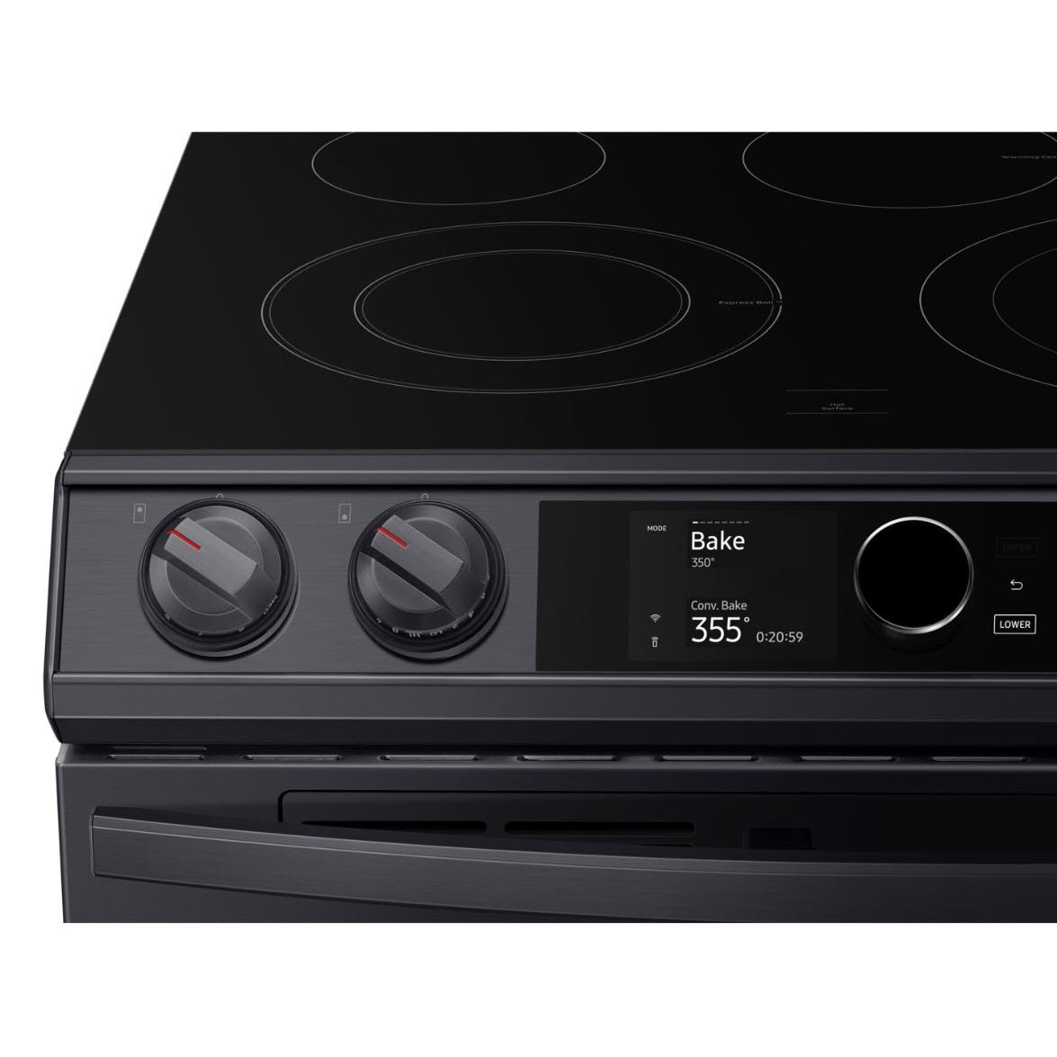  30-inch Slide-in Electric Range with Wi-Fi Connectivity NE63T8751SG/AA